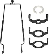 8 9 10 11 12 inch Lamp Shade Harp Holder, Adjustable Lamp Harp Kit, Fit Both Standard Lamp Rod an...