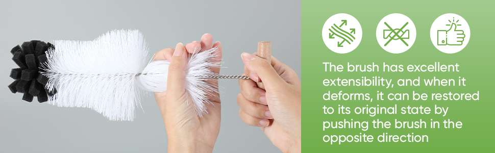 TUNIKO Bottle Clean Brush Set 2