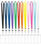 12 Pack Cruise Lanyard with ID Card Holder, Durable Lanyard with Waterproof ID Badge Holder Cruis...