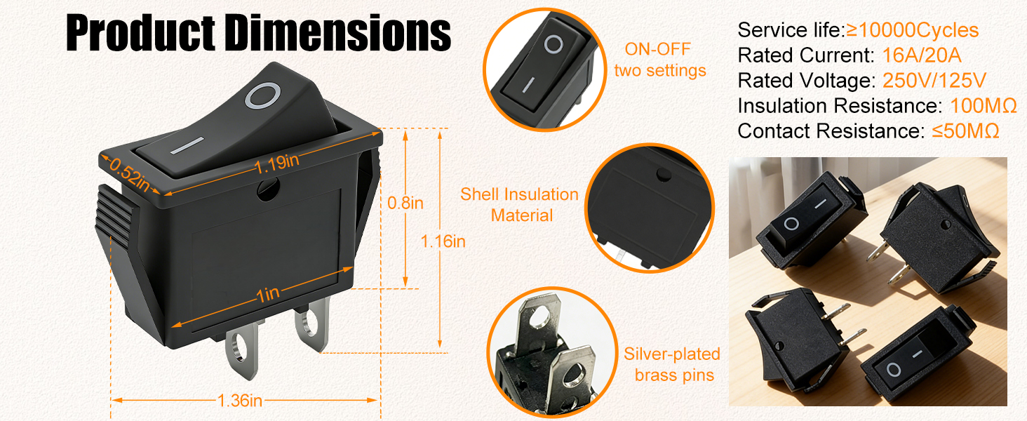 rk1-11 rocker switch