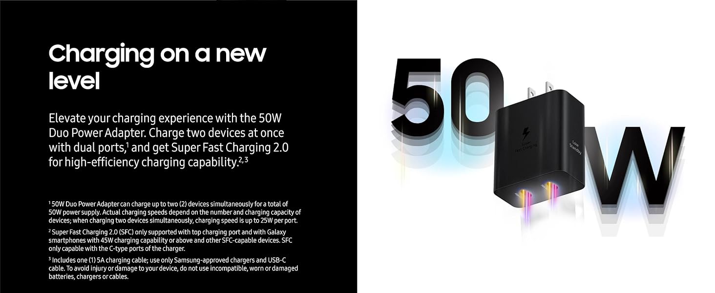 Samsung 50W Duo Power Adapter