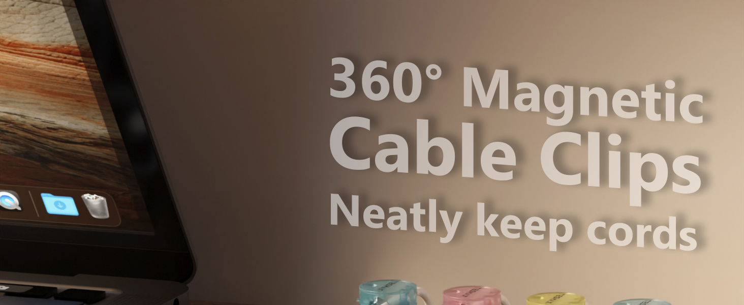 Magnetic Cable Clips