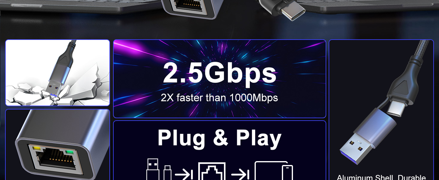 2.5gbps ethernet adapter