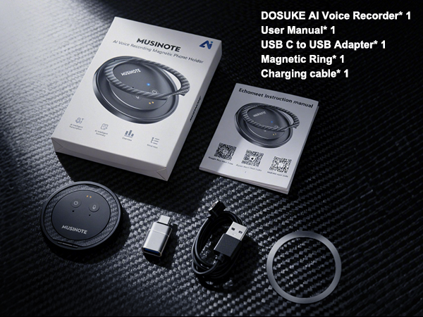 Magnetic AI Voice Recorder