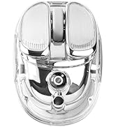 MIKIBY Q9 Wireless Mouse, 2.4G/BT Dual Mode, 4 Adjustable DPI (800-4800), Ultra-Quiet Click, RGB ...