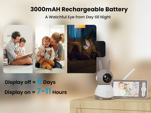 baby monitor battery powered