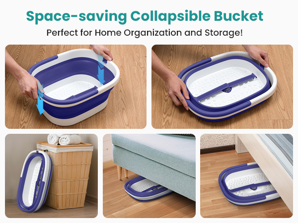 Nekteck Foot Soaking Tub Collapsible Bucket for Foot Bath Soak Tub