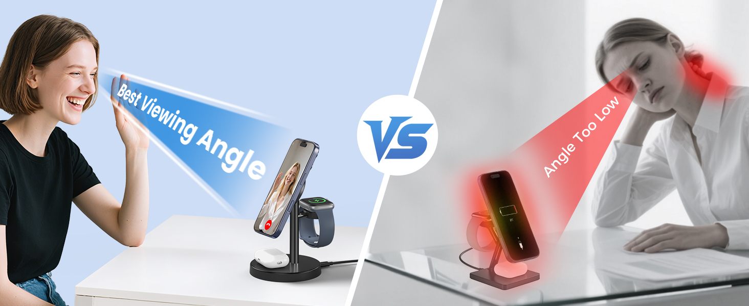 3 in 1 Wireless Charging Station