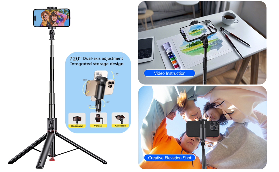 Auto-Pop-up Selfie stick,Selfie stick,Selfie stick tripod,Tripod,Camera tripod,Cell phone