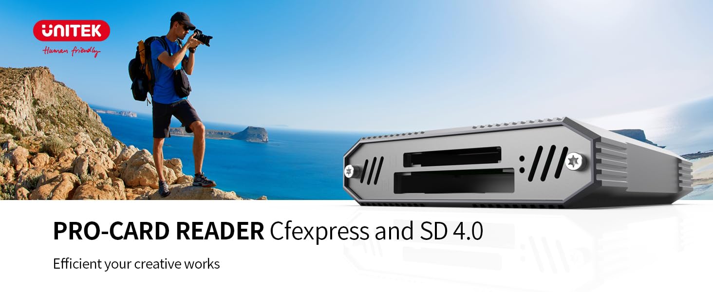 Cfexpress card reader