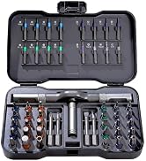 LeCoirrax 50 In 1 Magnetic Screwdriver Set, DIY Ratchet Screwdriver Set SD05