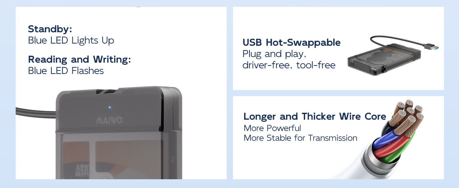 SATA to USB A 3.0 Adapters for 2.5&amp;#34; SSD hdd Hard Drive disk ide to USB 3.1 Cable Converter reader