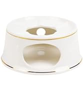Teapot Warmers Ceramic Teapot Warmer Coffee and Milk Tea Warmer(Without Candle Hold)