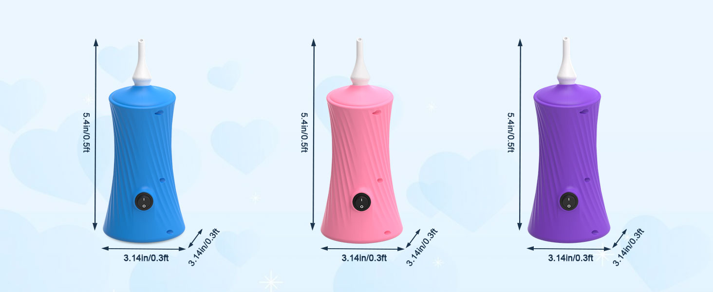blow up balloons pump