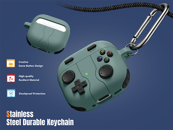 airpods 4 case with keychain