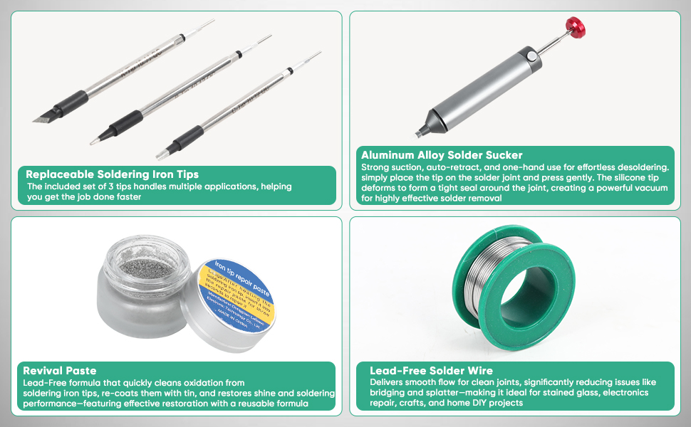 Cordless Soldering Iron Kit