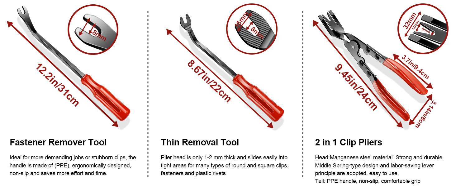 plastic clip removal pliers