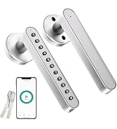 Smart Door Knob with Keypad Keyless Entry Door Lock Keypad Door Lock with Handle Code Door Locks ...