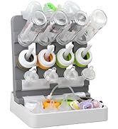 Venuekkuri Baby Bottle Drying Rack, Vertical Standing Bottle Dryer Rack Holder-Space Saving Baby ...