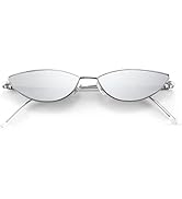 FEISEDY Fashion Designer Sunglasses Retro Small Petals Shape Arc Temple Design B2298