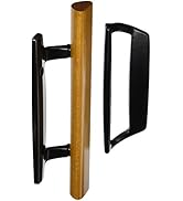 Wright Products - Mortise Patio Door Handle, Wood/Black