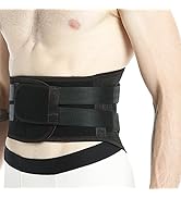 NeoTech Care Back Brace - Breathable &amp; Adjustable Support for Lower Back Pain - Double Pull Compr...