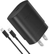 Super Fast Type C Charger, PD 25W USB-C Wall Charger for Samsung Galaxy S23 Ultra/S23/S23+/S22/ S...