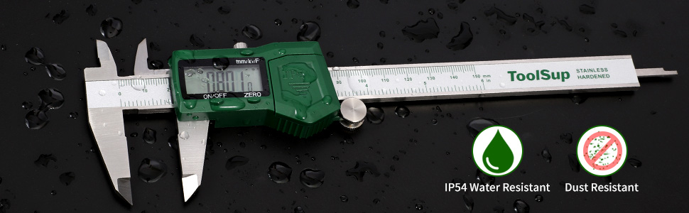 IP54 WATER/DUST RESISTANT