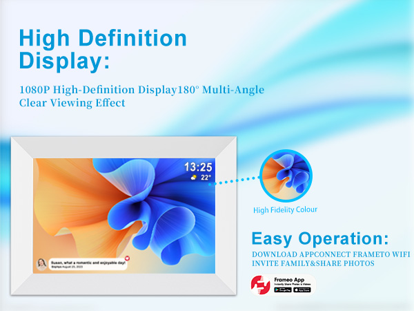 digital picture frame wifi