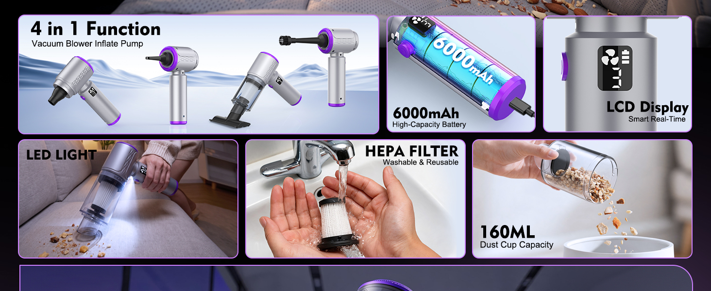 car vacuum cleaner high power