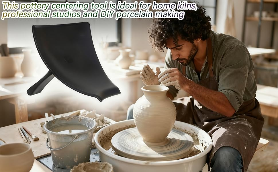 Clay Centering Aid for Wheel Throwing