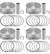 Hihaha 12578324 / Front/Engine Piston and Pin Assembly for Buick LaCrosse 2.4L 2010-2016 for Chev...