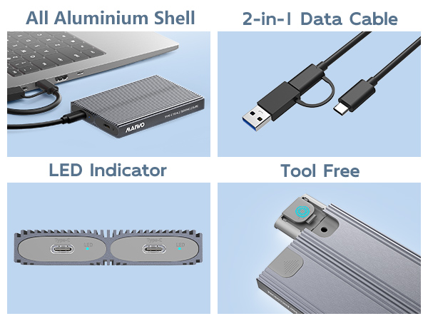Dual Bay can operate independently, without interference