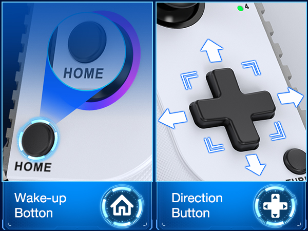 responsive trigger and wake up function for android controller