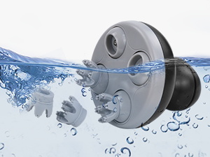 cotsoco Electric Scalp Head Massager with 4 Heads 84 Nodes for Hair Growth and Stress Release