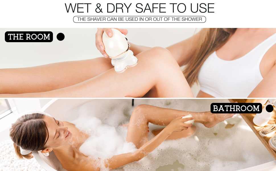 wet dry shaver women 