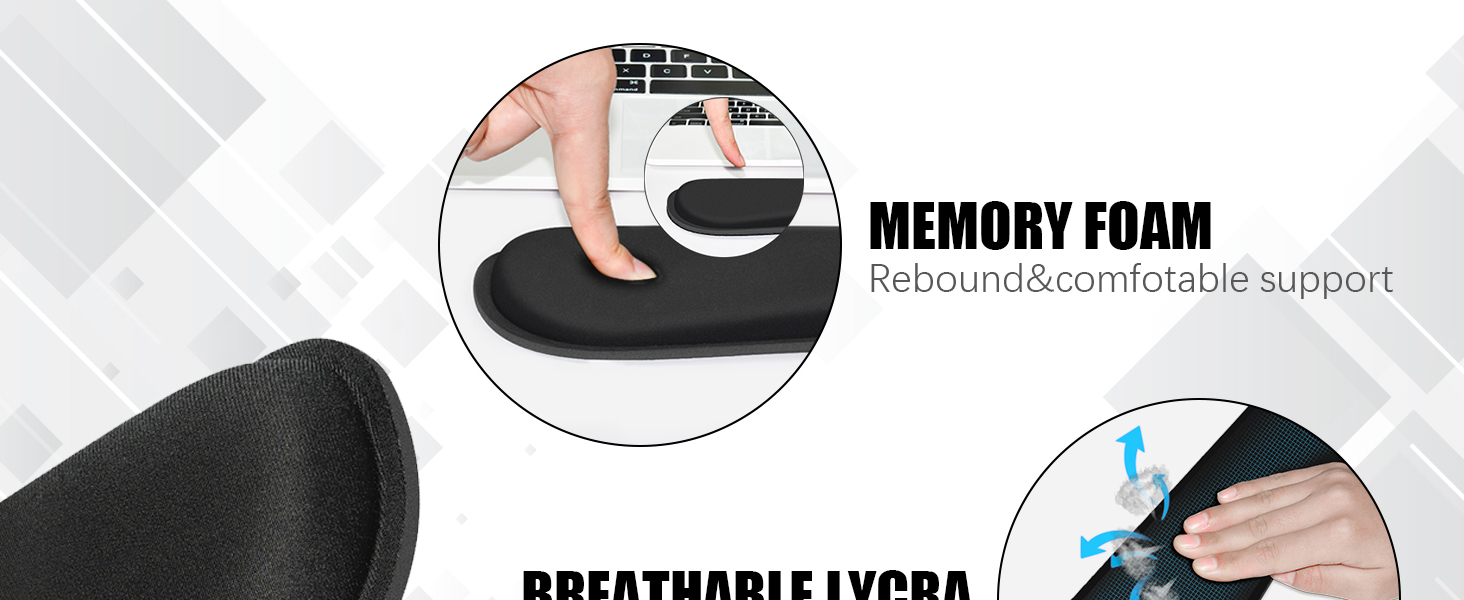 WRIST KEYBOARD PAD