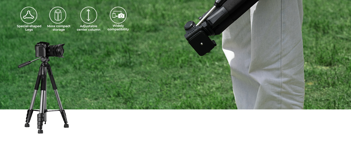 K&amp;amp;F CONCEPT camera video tripod