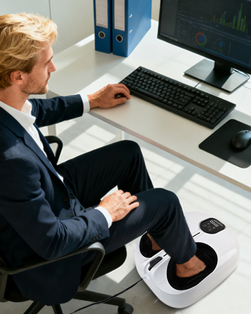 Foot Massager with Heat Shiatsu Feet Massager for Neuropathy and Plantar Fasciitis