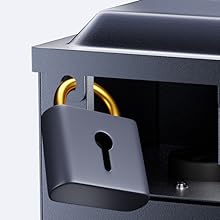 30 Amp RV Power Outlet Box, Weatherproof 125V UL Listed Nema TT-30R RV Receptacle