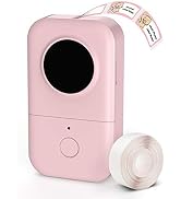 Label Maker Machine, D30 Portable Bluetooth Label Printer with Tape Label Maker Handheld, Multipl...