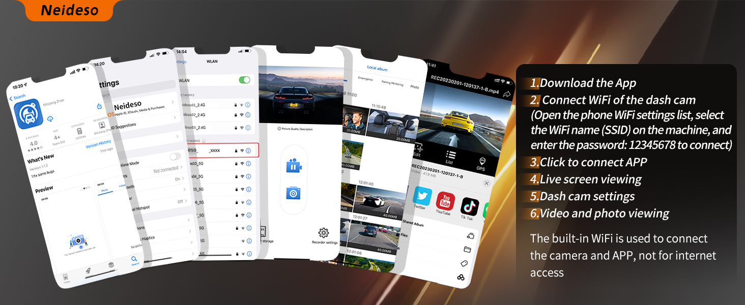 dash cam app