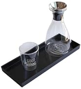 Bathroom Vanity Tray, Rectangle Kitchen Tray, Resin Bathtub Tray Vanity, Bathroom Organizer for C...