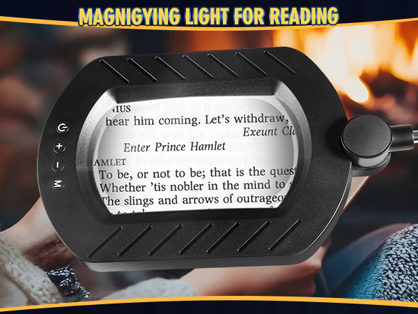 magnifying light