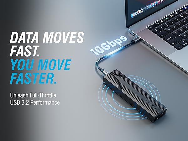 DATA MOVES FAST. YOU MOVE FASTER.