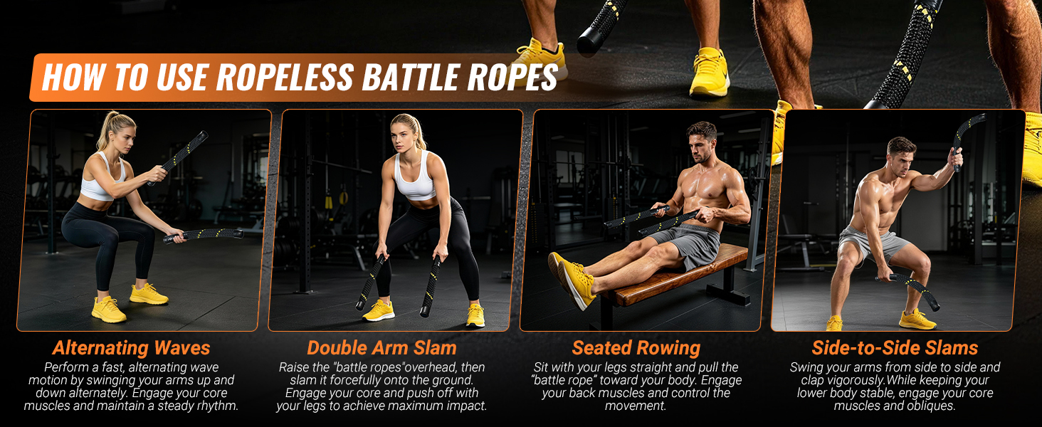 Ropeless Battle Ropes