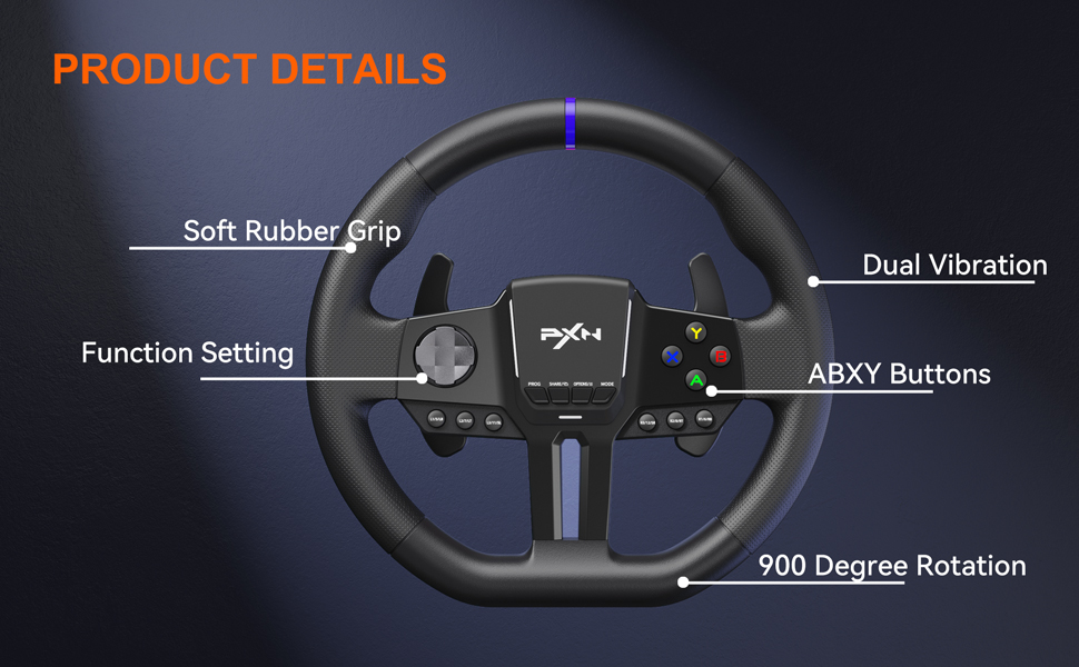 PXN PC Steering Wheel