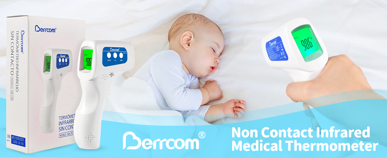 Berrcom Non Contact Infrared Forehead Thermometer