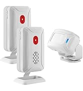 Cruxer Motion Sensor Alarm Wireless Indoor Motion Detector When Eentering Motion Detection Door C...