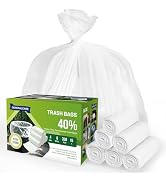 4 Gallon Small Trash Bags 330 Count Tear &amp; Leak Resistant Small Garbage Bags For Bathroom T...